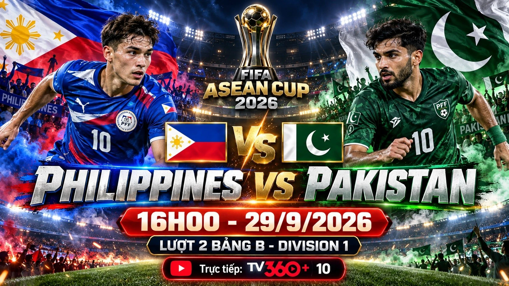 Nhận định Philippines vs Pakistan: Quyết tâm giành 3 điểm | OK9